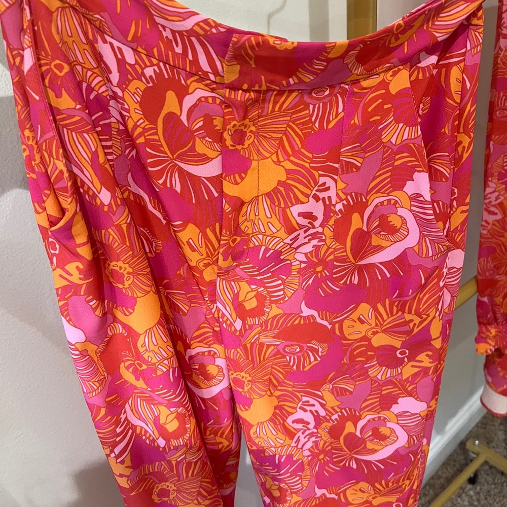 Floral Never Fully Dressed Tapered trouser/shirt - Picture 9 of 9